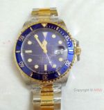 NOOB FACTORY REPLICA ROLEX SUBMARINER BLUE BEZEL WATCH 42MM